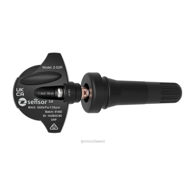 Mercedes-Benz OEM-Ersatz-TPMS-Sensor – OEM-Teilenummer 407003hn0b, Frequenz 433 MHz - TPMS Schweiz 8X0J61 Ventilschaft aus Gummi
