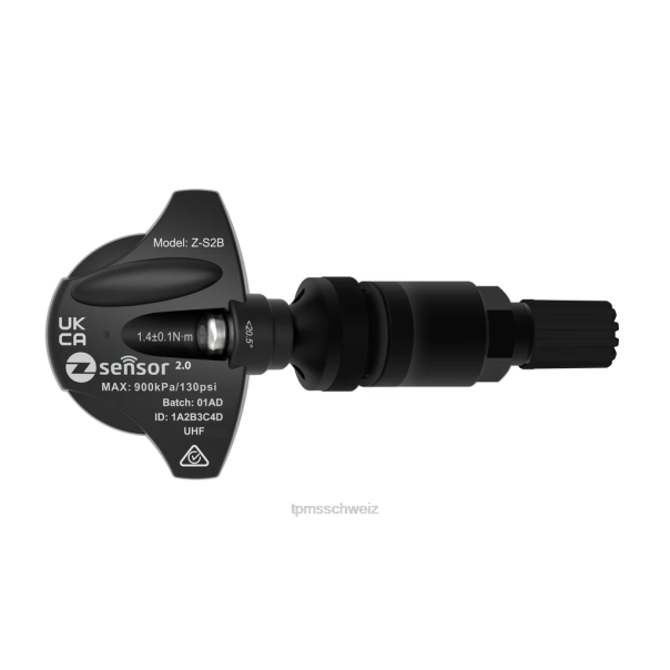 Mercedes-Benz OEM-Ersatz-TPMS-Sensor – OEM-Teilenummer 407003hn0b, Frequenz 433 MHz - TPMS sensor kaufen 8X0J63 Ventilschaft aus Metall – schwarz
